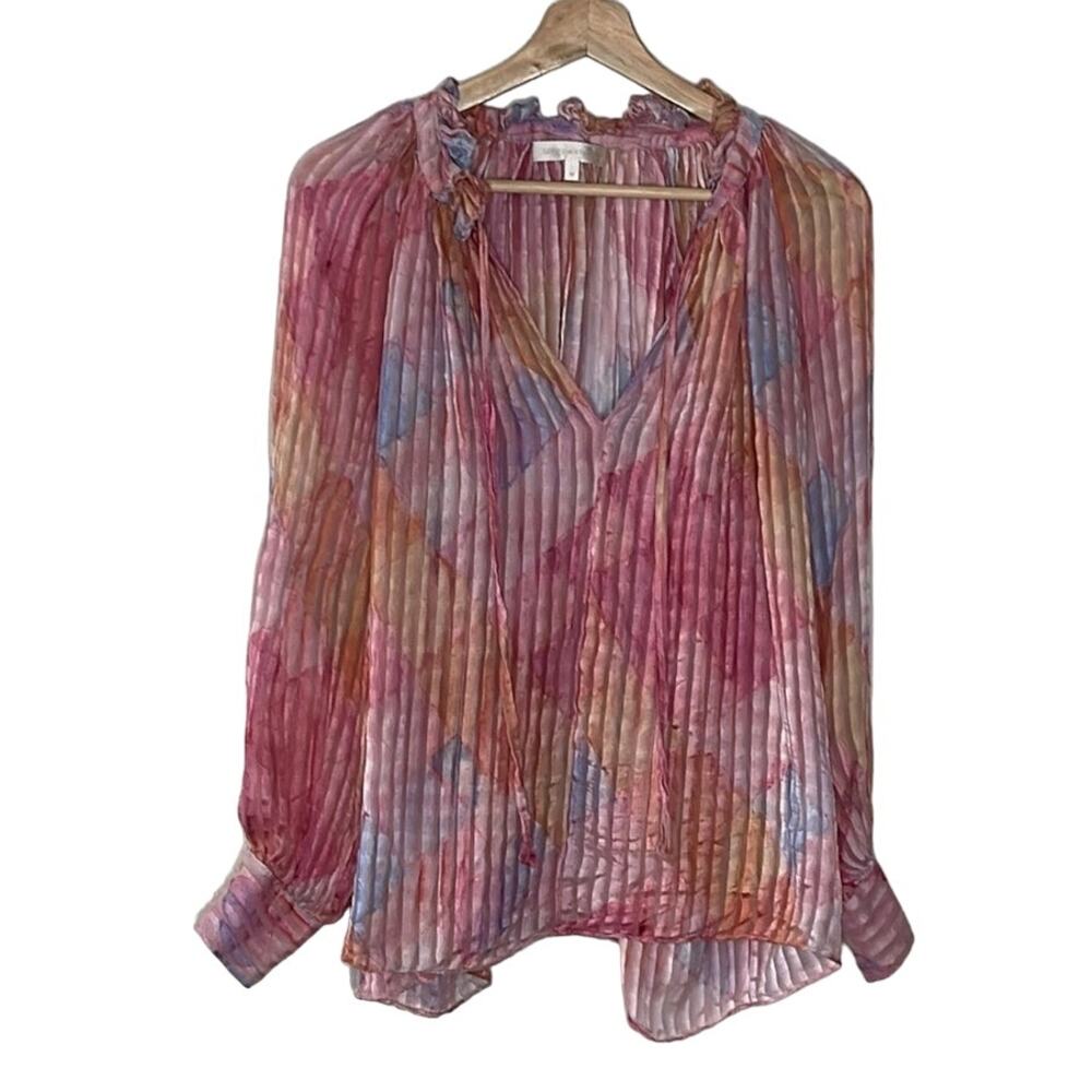 LoveShackFancy  WILLOW SILK  TOP SIZE M